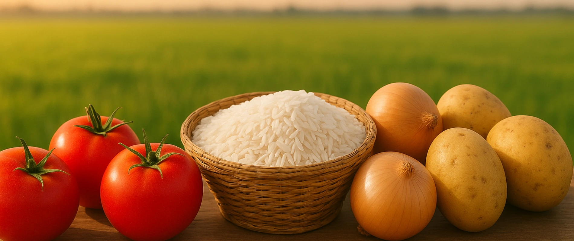 Fresh produce exporter delivering vegetables and spices globally