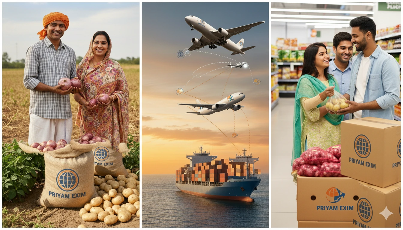 onion exporter India fresh red onions bulk supplier