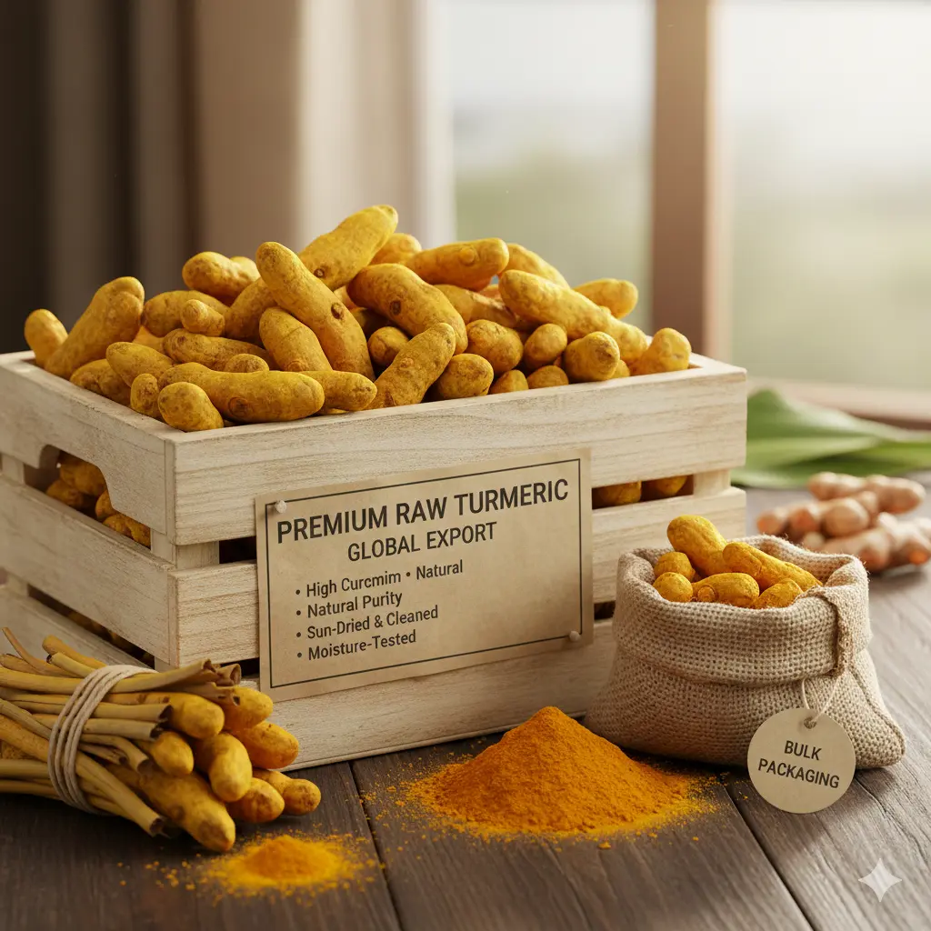 turmeric finger exporter India premium turmeric